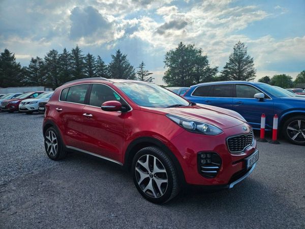 Kia Sportage Estate, Diesel, 2018, Red