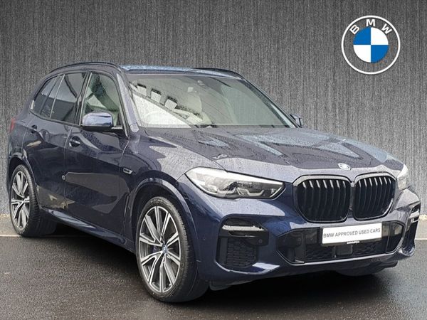 BMW X5 SUV, Petrol Plug-in Hybrid, 2022, Blue