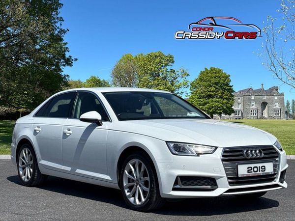 Audi A4 Saloon, Diesel, 2019, White