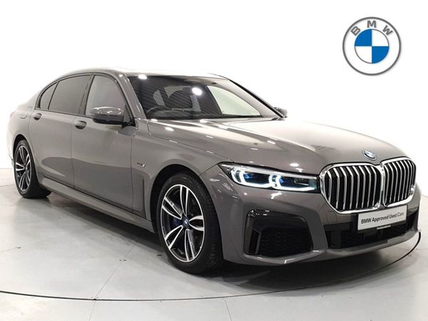 BMW 7-Series Saloon, Petrol Plug-in Hybrid, 2022, Grey