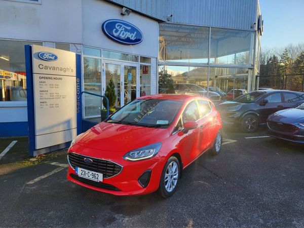 Ford Fiesta Hatchback, Petrol, 2023, Red