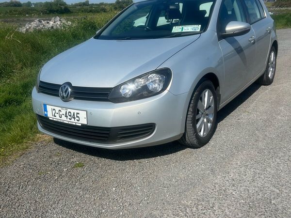 Volkswagen Golf Hatchback, Diesel, 2012, Silver