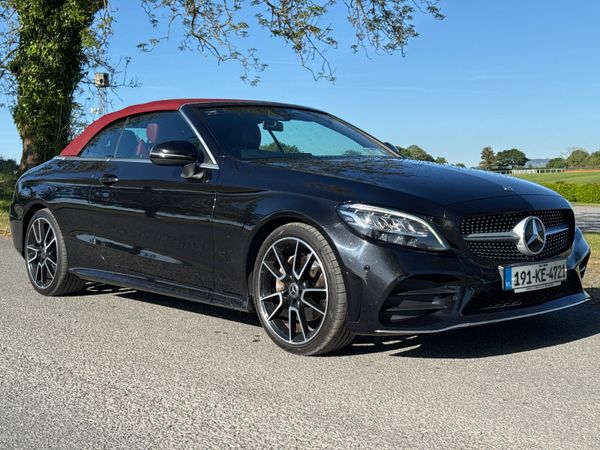 Mercedes-Benz C-Class Convertible, Diesel, 2019, Black