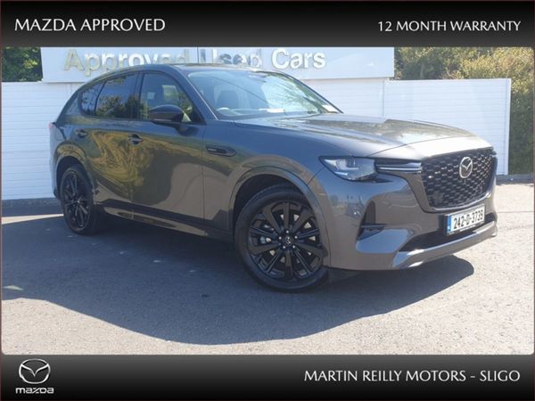 Mazda CX-60 SUV, Petrol Plug-in Hybrid, 2024, Grey