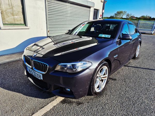 BMW 5-Series Saloon, Diesel, 2014, Black