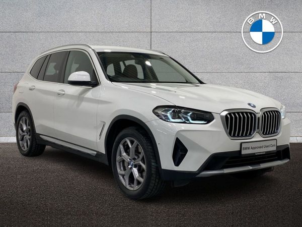 BMW X3 SUV, Petrol Plug-in Hybrid, 2023, White