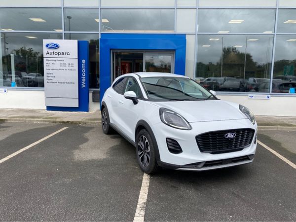 Ford Puma Hatchback, Petrol Hybrid, 2025, Red