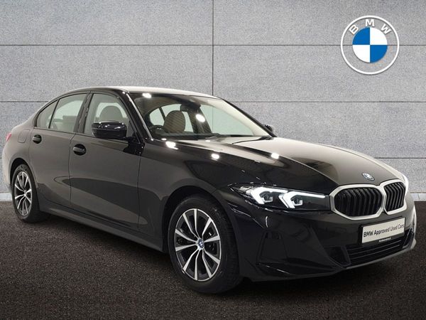 BMW 3-Series Saloon, Petrol Plug-in Hybrid, 2024, Black