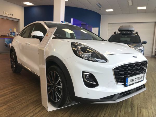 Ford Puma MPV, Petrol Hybrid, 2025, White