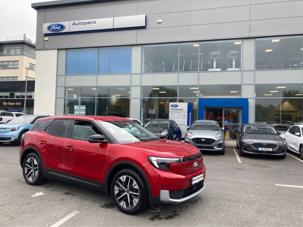 Ford Explorer SUV, Electric, 2024, Red