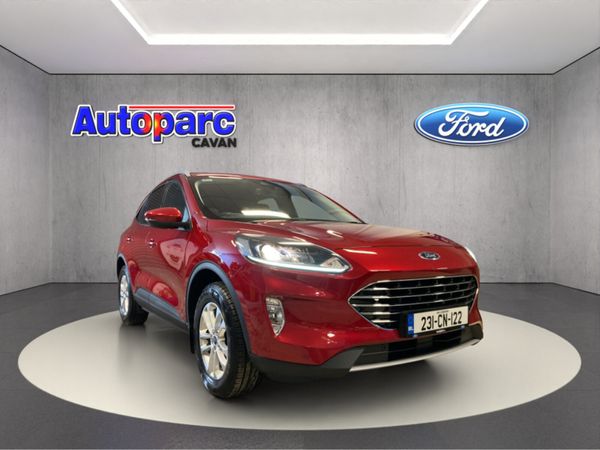 Ford Kuga MPV, Petrol Plug-in Hybrid, 2023, Red