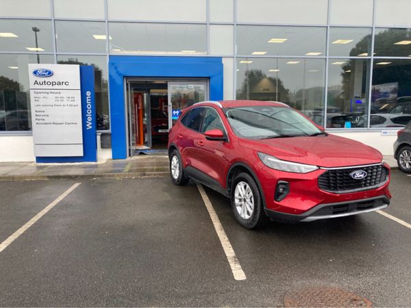 Ford Kuga SUV, Petrol Plug-in Hybrid, 2025, Red