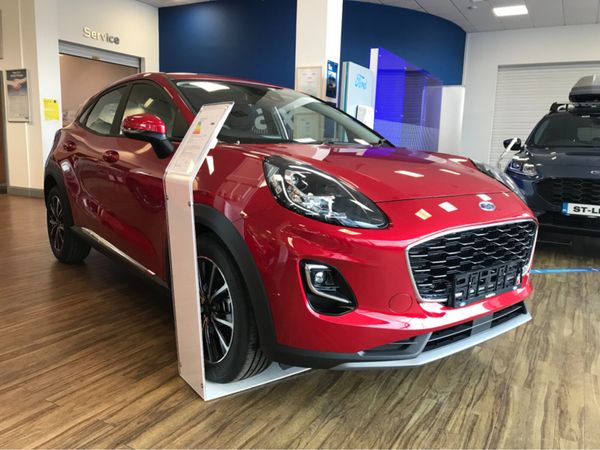 Ford Puma MPV, Petrol Hybrid, 2025, Red