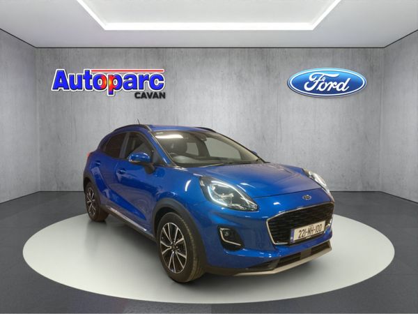 Ford Puma MPV, Petrol Hybrid, 2022, Blue