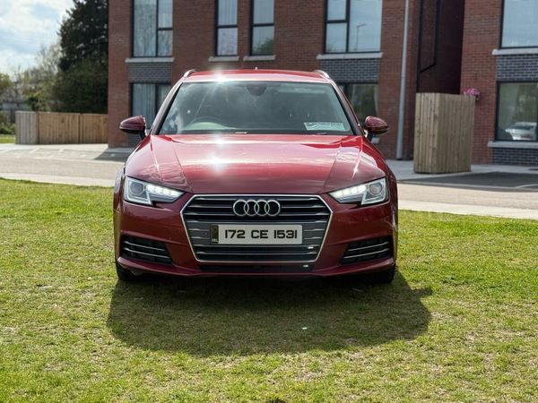 Audi A4 Estate, Diesel, 2017, Red