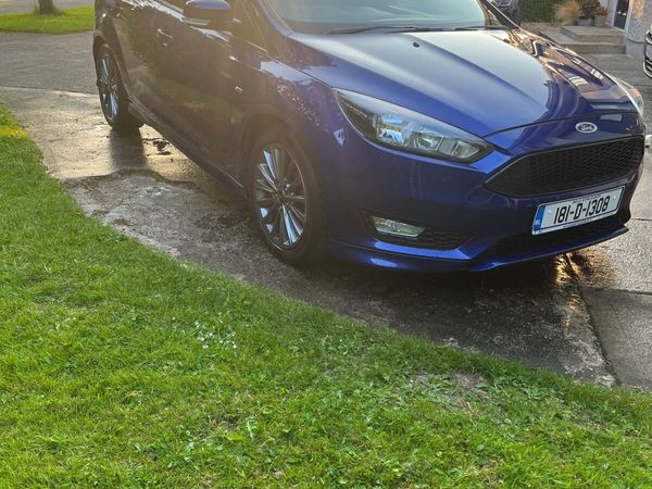 Ford Focus Hatchback, Diesel, 2018, Blue