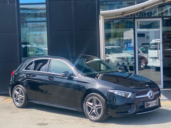Mercedes-Benz A-Class Hatchback, Hybrid, 2021, Black