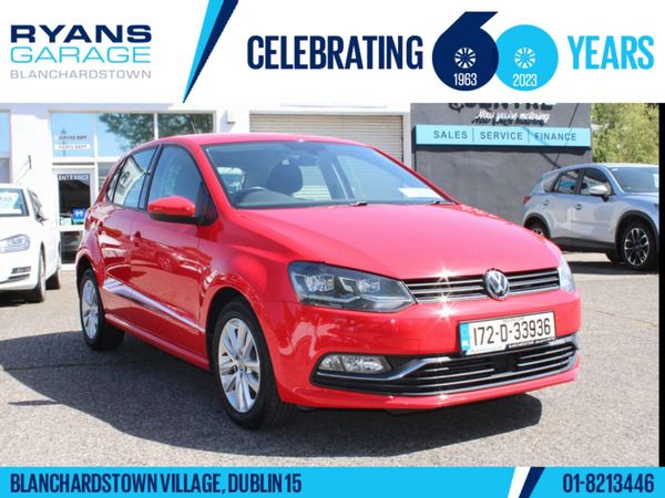 Volkswagen Polo Hatchback, Petrol, 2017, Red