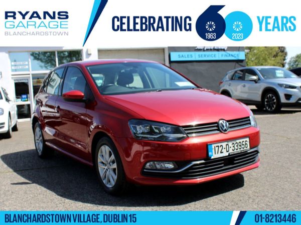 Volkswagen Polo Hatchback, Petrol, 2017, Red