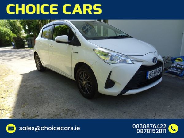 Toyota Yaris Hatchback, Hybrid, 2018, White