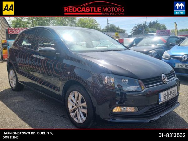 Volkswagen Polo Hatchback, Petrol, 2016, Black