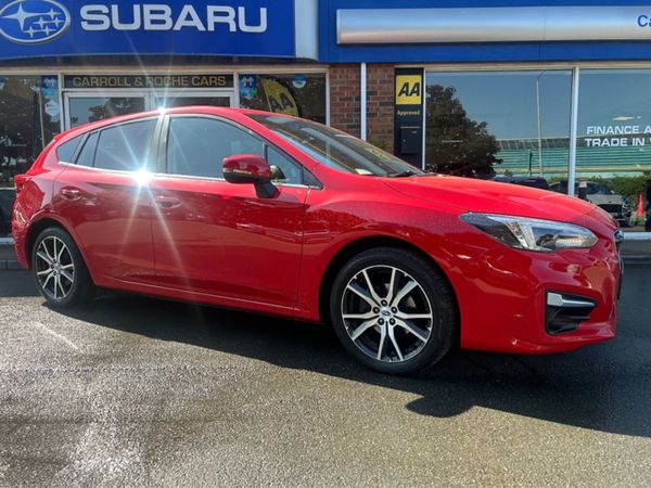 Subaru Impreza Hatchback, Petrol, 2020, Red