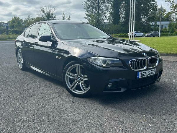 BMW 5-Series Saloon, Diesel, 2016, Black