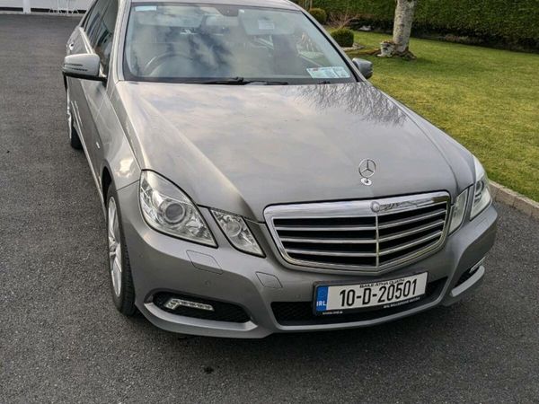 Mercedes-Benz E-Class Saloon, Diesel, 2010, Silver