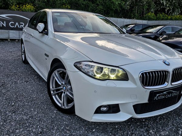 BMW 5-Series Saloon, Diesel, 2016, White
