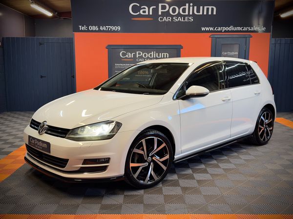 Volkswagen Golf Hatchback, Petrol, 2014, White