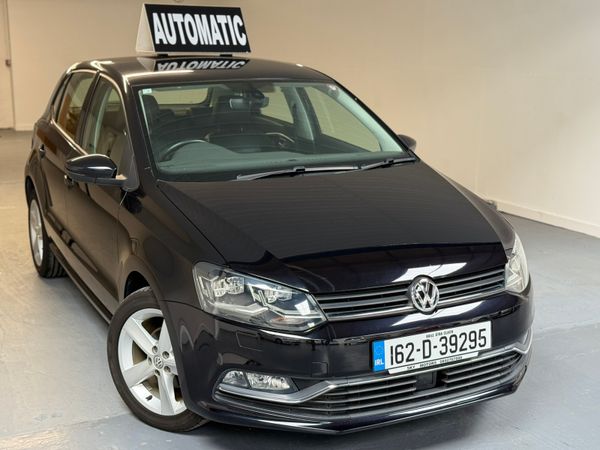 Volkswagen Polo Hatchback, Petrol, 2016, Black