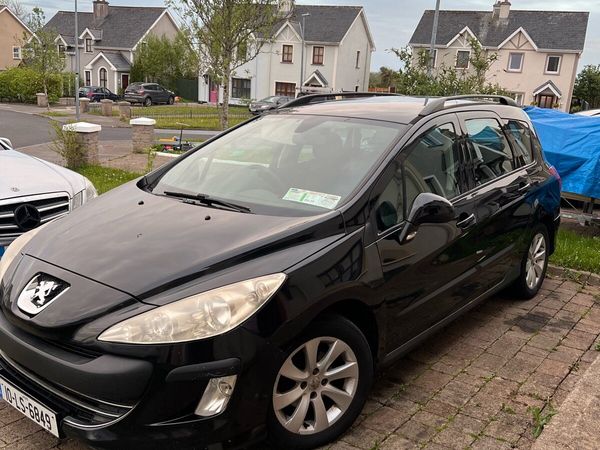 Peugeot 308 Estate, Diesel, 2010, Black