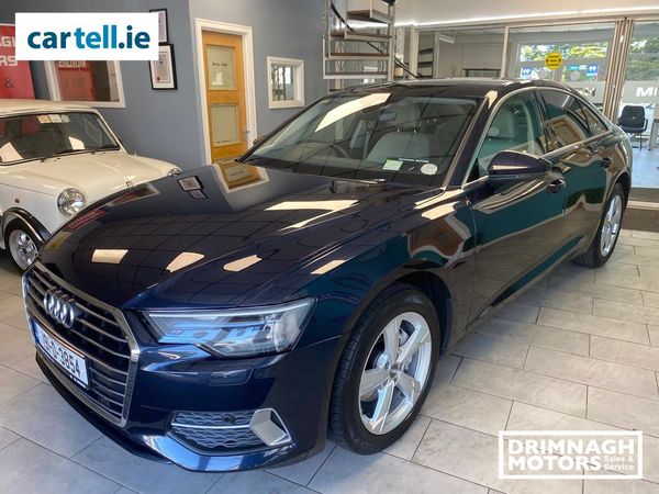 Audi A6 Saloon, Diesel, 2019, Blue