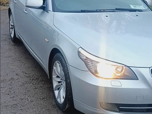 BMW 5-Series Saloon, Diesel, 2008, Silver