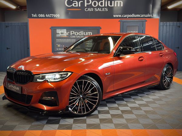 BMW 3-Series Saloon, Petrol Hybrid, 2021, Orange