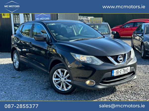 Nissan Qashqai Hatchback, Petrol, 2015, Black