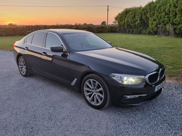 BMW 5-Series Saloon, Diesel, 2018, Black