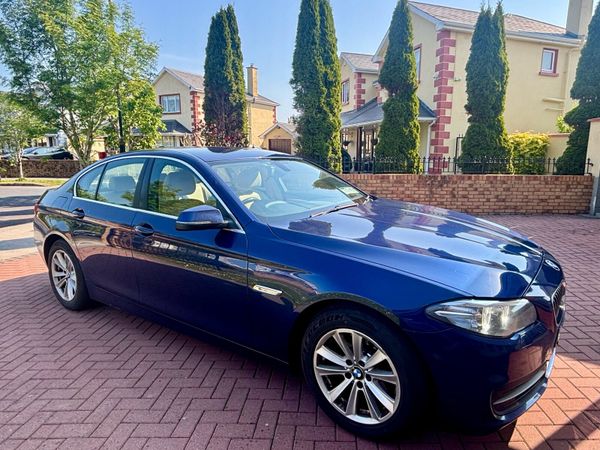 BMW 5-Series Saloon, Diesel, 2016, Blue