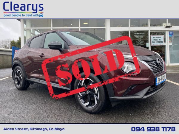 Nissan Juke MPV, Petrol Hybrid, 2024, Red