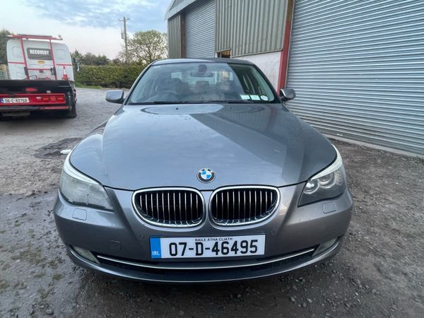 BMW 5-Series Saloon, Petrol, 2007, Grey