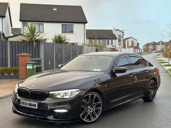 BMW 5-Series Saloon, Diesel, 2017, Black