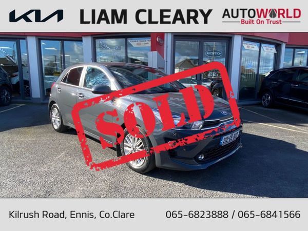 Kia Rio Hatchback, Petrol, 2021, Grey
