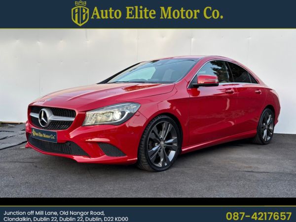 Mercedes-Benz CLA Saloon, Petrol, 2016, Red