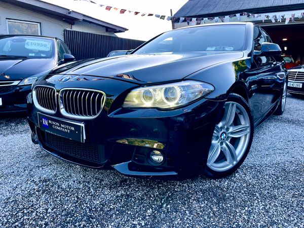 BMW 5-Series Saloon, Diesel, 2013, Black