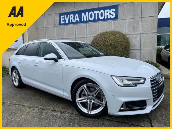 Audi A4 Estate, Petrol, 2020, White