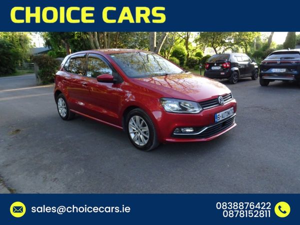 Volkswagen Polo Hatchback, Petrol, 2015, Burgundy