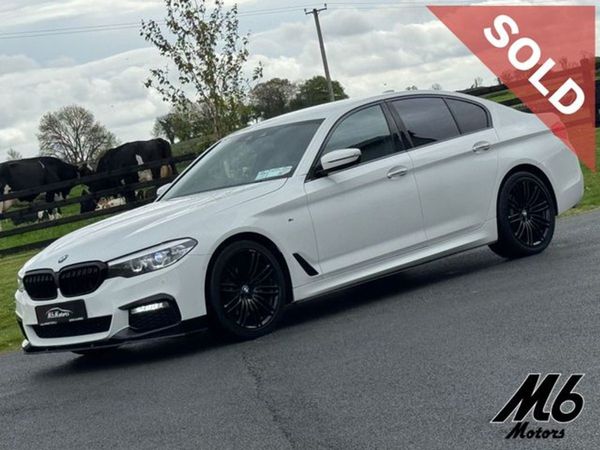 BMW 5-Series Saloon, Diesel, 2017, White