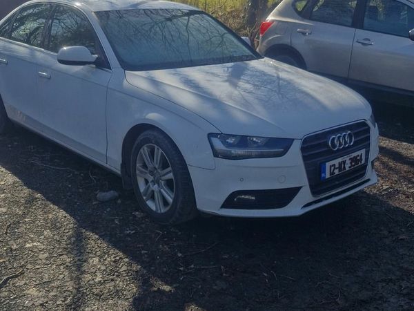 Audi A4 Saloon, Diesel, 2012, White