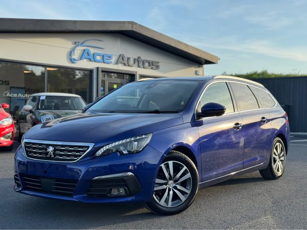 Peugeot 308 Estate, Diesel, 2018, Blue