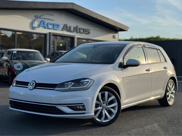 Volkswagen Golf Hatchback, Petrol, 2018, White